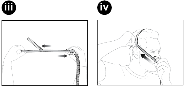 Gebruiksaanwijzing - Hoofdband aanpassing
