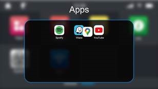 De app naar het hoofdmenu verplaatsen