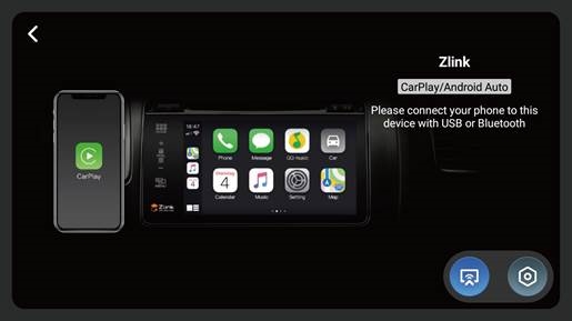 Draadloze Apple CarPlay