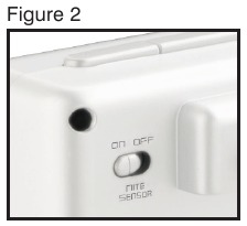 Afb. 2: Nitesensor van de Homedics Color Cube 50 (LT-50)