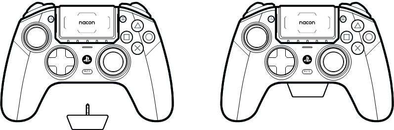 Joysticks, D-pad, joystickschacht en handgrepen - Stap 5