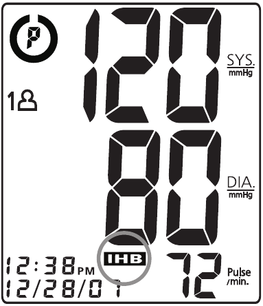 Aanduiding onregelmatige hartbeatdetector
