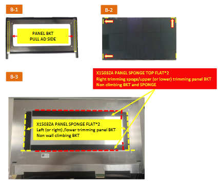 LCD-COVER montage - Stap 2