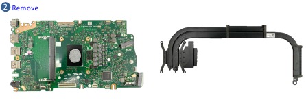 THERMISCHE MODULE Demontage - Stap 2