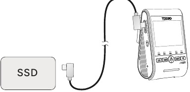 De SSD installeren - Stap 1