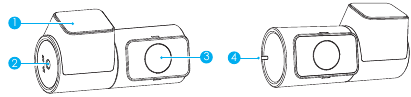 Productdiagram - Achtercamera