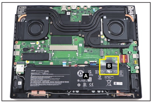 Batterijpakket verwijderen - Stap 1