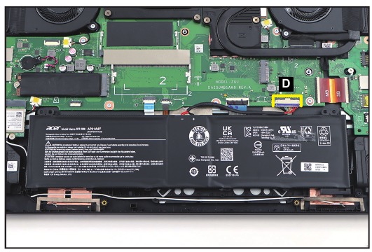 Batterijpakket verwijderen - Stap 3