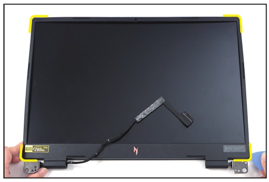 LCD-bezel verwijderen - Stap 3