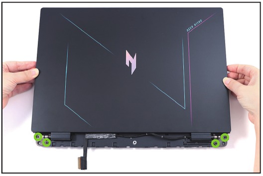 LCD-module verwijderen - Stap 4