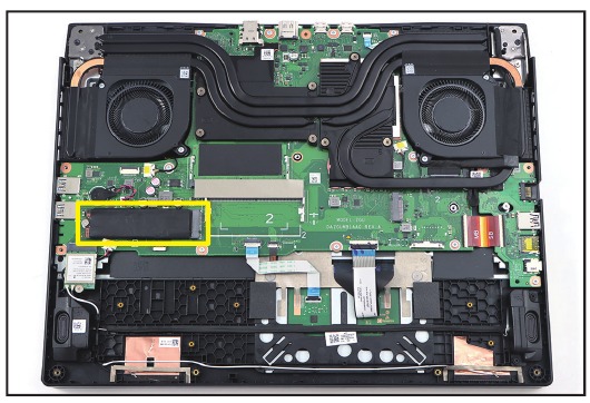 Locatie SSD-module