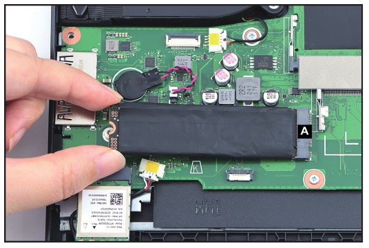 SSD-module verwijderen - Stap 2