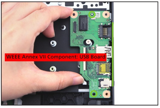 USB-kaart verwijderen - Stap 2
