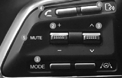 Overzicht van de stuurwielcontroller