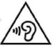 pictogram voor het beschermen van het gehoor