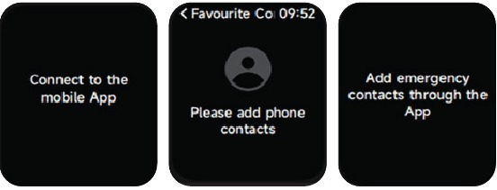 BASISFUNCTIES - Bluetooth Bellen SOS