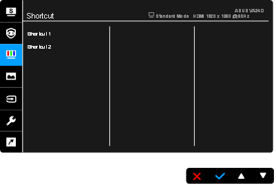OSD-menu (On-Screen Display) - Stap 12