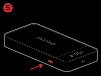 DE DRAAGBARE POWER CELL GEBRUIKEN - Stap 5