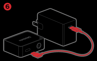 DE DRAAGBARE POWER CELL GEBRUIKEN - Stap 6