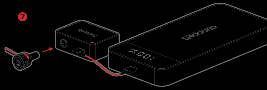 DE DRAAGBARE POWER CELL GEBRUIKEN - Stap 7