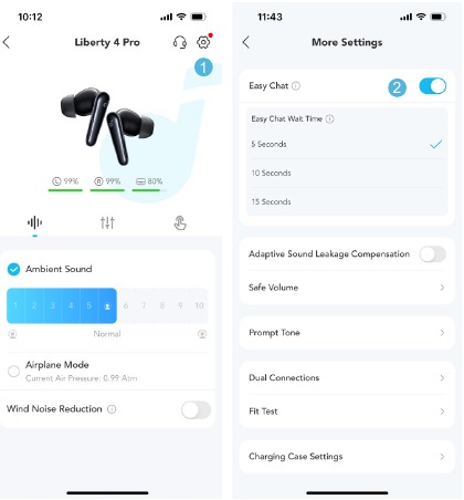 EASY CHAT-ACTIVERING