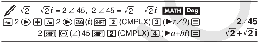 Using a Command to Specify the Calculation Result Format