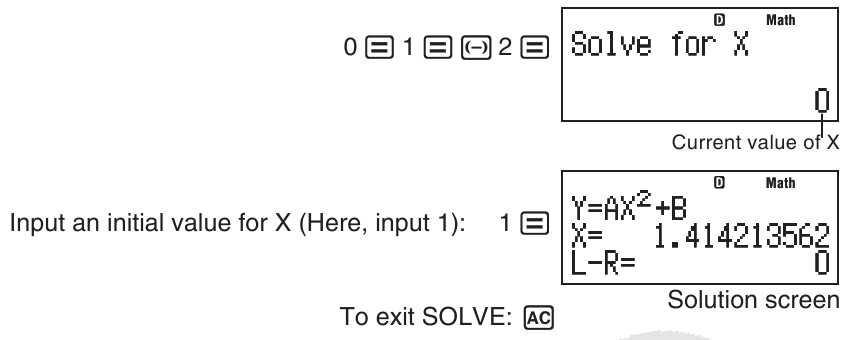 Using SOLVE - Part 2