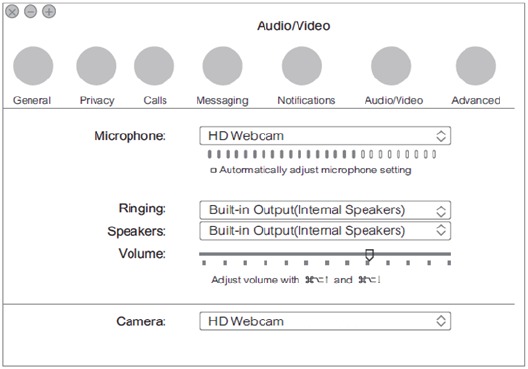 Skype-camera