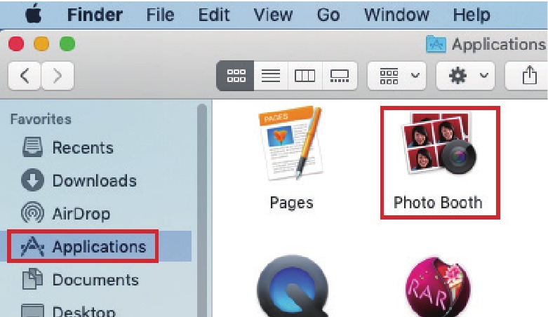 Instellen - Stap 3 - Uw camera bekijken: Mac