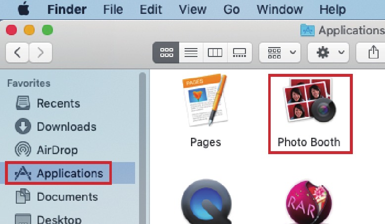Instellen - Stap 3 - Uw camera bekijken: Mac