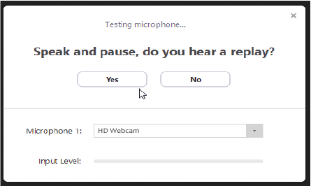 Het apparaat gebruiken in Zoom - Stap 2