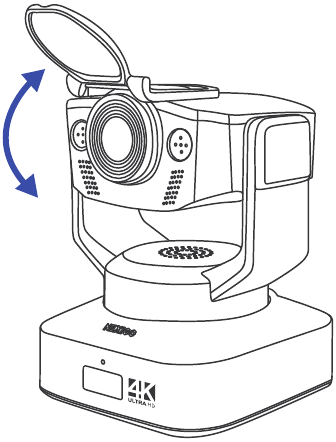 De privacycover van de webcam gebruiken - Stap 2