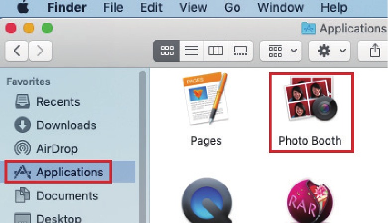 Installatie - Stap 3 - Uw camera bekijken: Mac