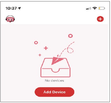 App-bediening - Aansluiten - Stap 2