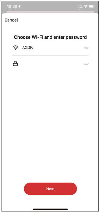 App-bediening - Aansluiten - Stap 4