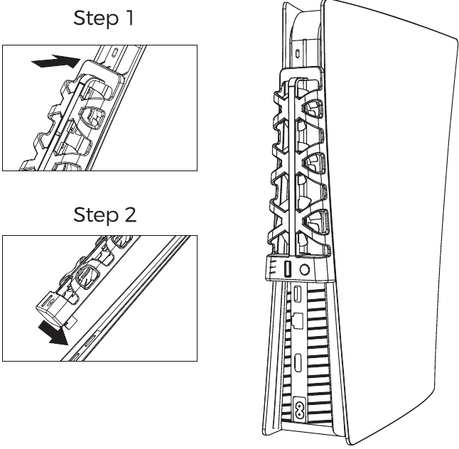 Hoe de koelventilator aan de P-5-console te bevestigen