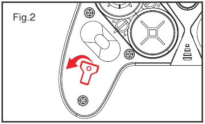 Instructies voor het verwisselen van D-pad en linkerjoystick - Stap 2