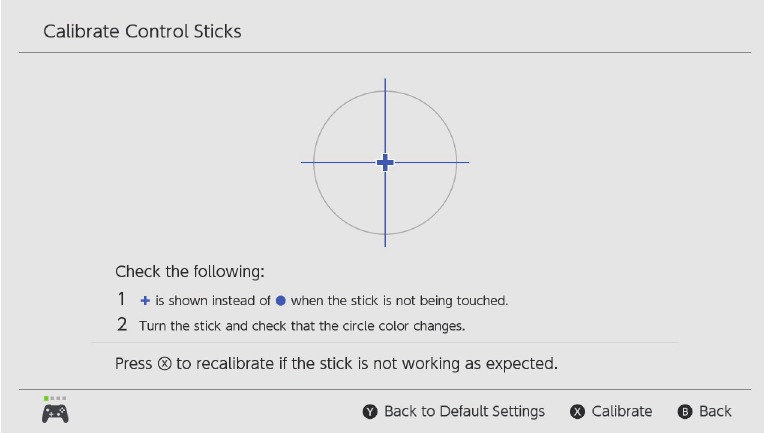 FAQ - Hoe kan ik de joysticks kalibreren? - Stap 3