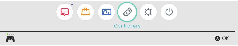 Bekabelde verbinding instellen - Switch-console - Stap 1