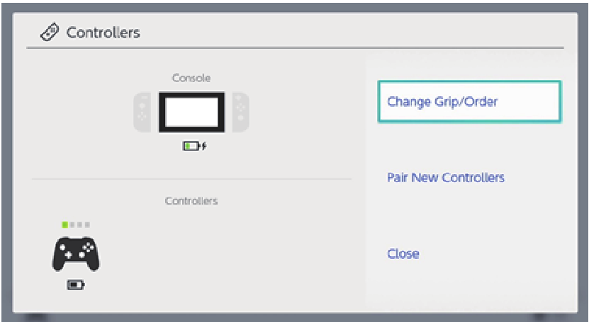 Draadloze verbinding instellen - Switch-console - Stap 2