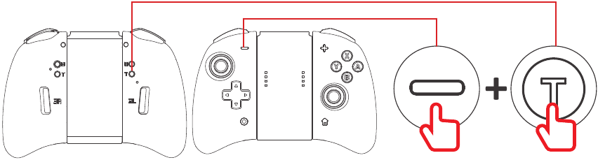 Turbosnelheid aanpassen - Voor de linker Joypad
