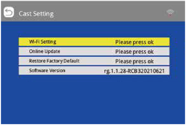 MULTISCREEN-VERBINDINGEN - CAST-INSTELLINGEN