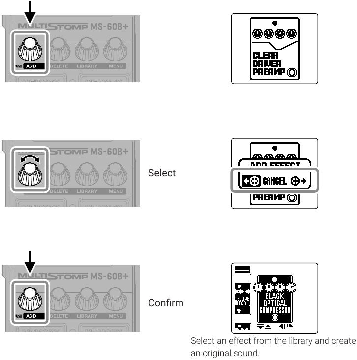 Effecten toevoegen