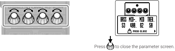 Effecten aanpassen - Stap 1