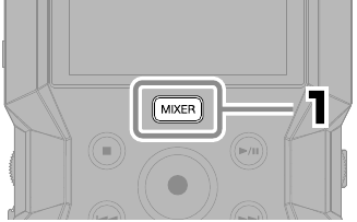 De monitoringmix aanpassen - Stap 1