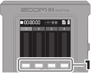 EQ en panning aanpassen - Stap 1