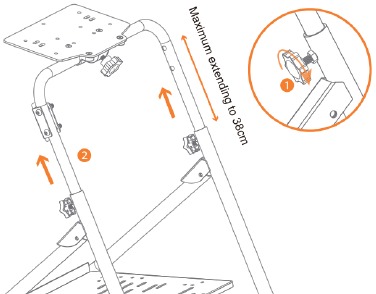 Installatie - Stap 3 - Klap de standaard uit