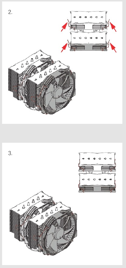 Ventilatoropstelling - Stap 2