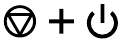 Aan/uit- en afdrukknop