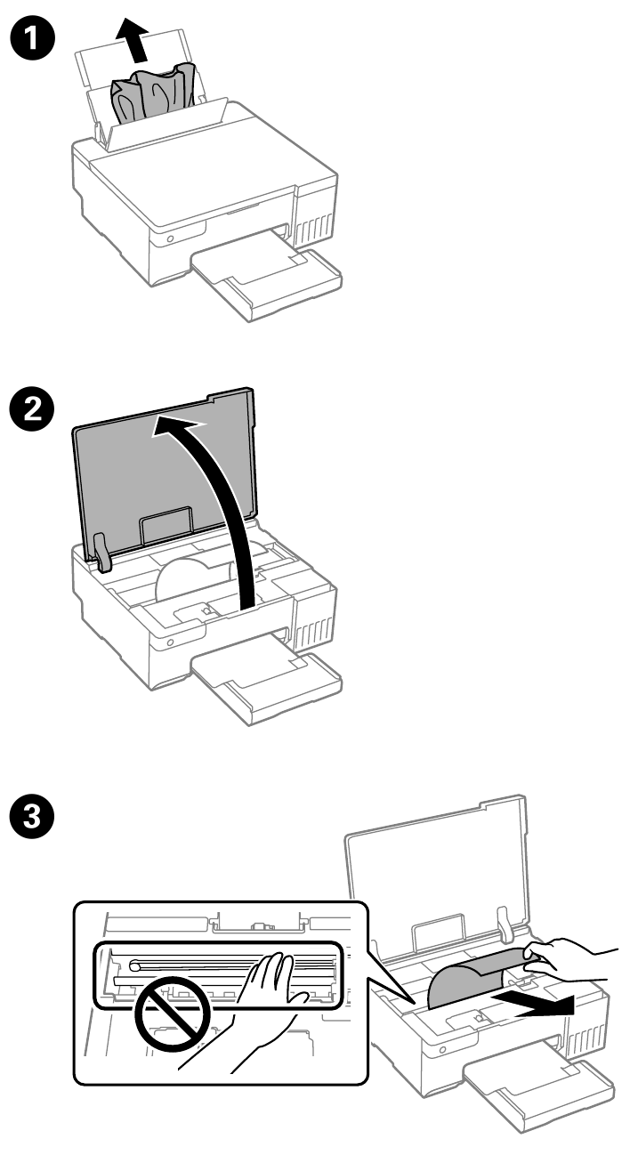 Papierstoring verhelpen